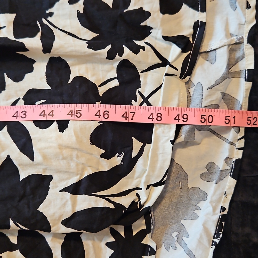 Moon River| Floral Cut-Out Shirred Midi | Sz L | Cottagecore, Longline, Maxi - Picture 8 of 10
